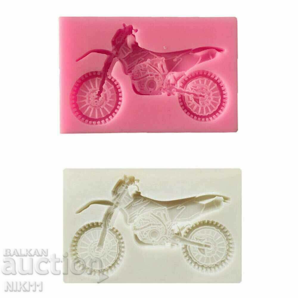 Silicone mold motocross, cake decoration, fondant with price 13.00 BGN | € 6.65 Silicone mold motocross, cake decoration, fondant with price 13.00 BGN | € 6.65