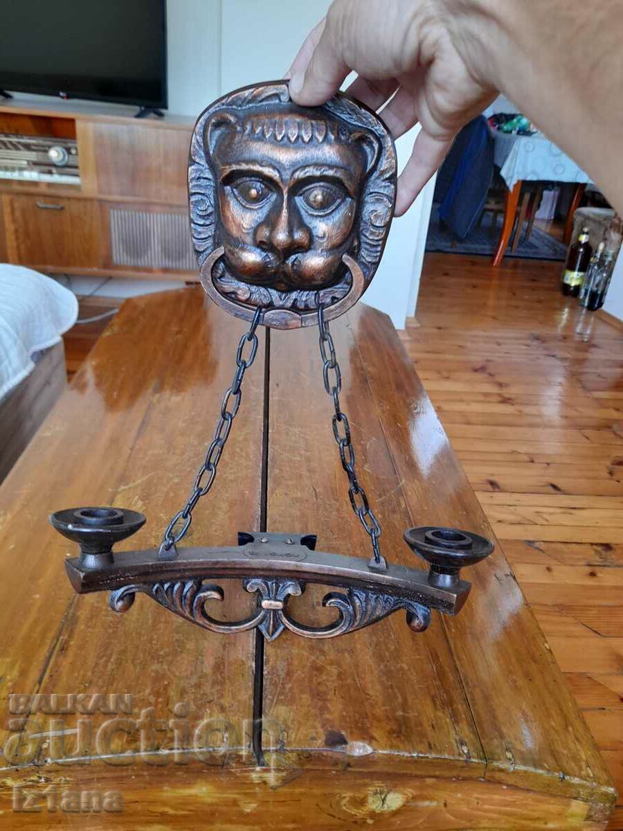 Old wall sconce with price 70.00 BGN | € 35.79