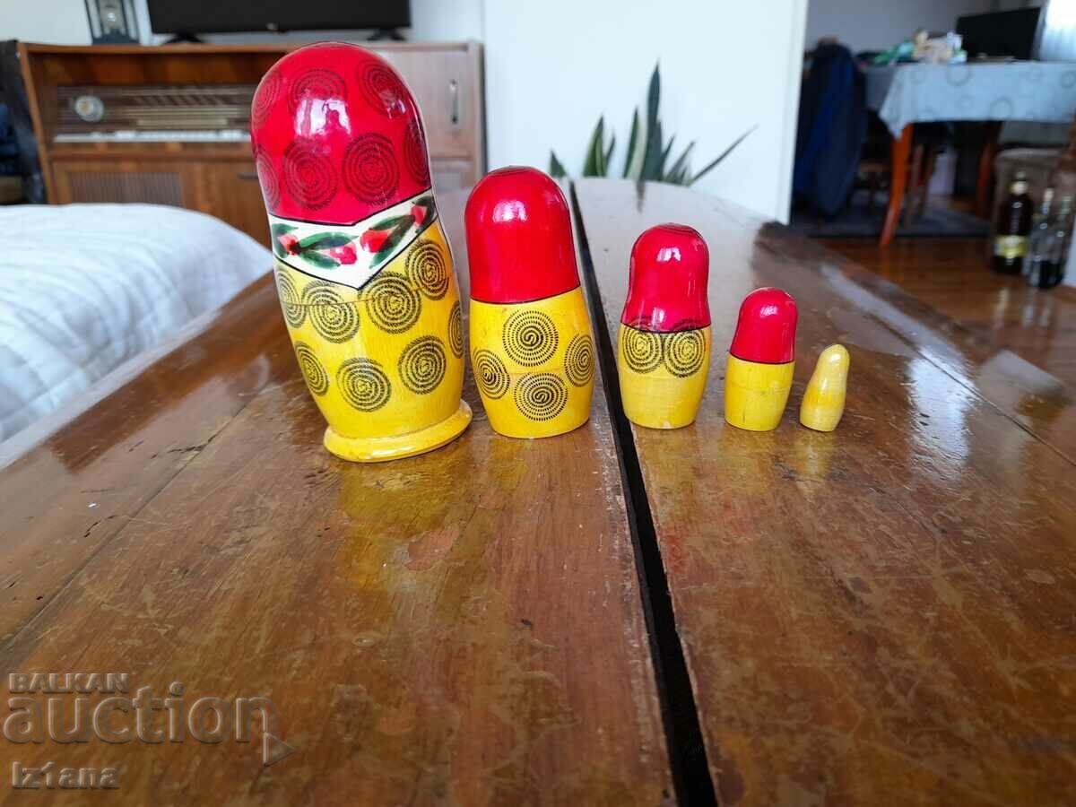 Old matryoshka, matryoshka - 5