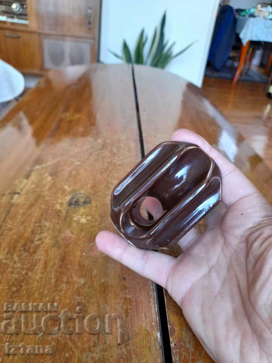 Auction Old porcelain antenna insulator Auction Old porcelain antenna insulator