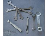 Lot of 10 spanners