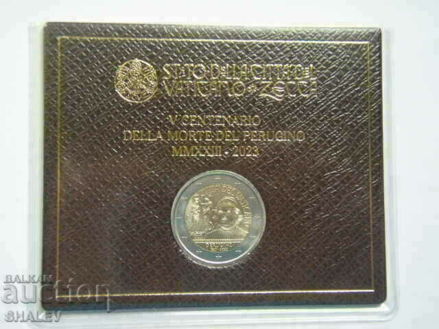 Auction  2 Euro 2023 Vaticana "Perugino"(1) Vatican City - Unc (2 Euro)