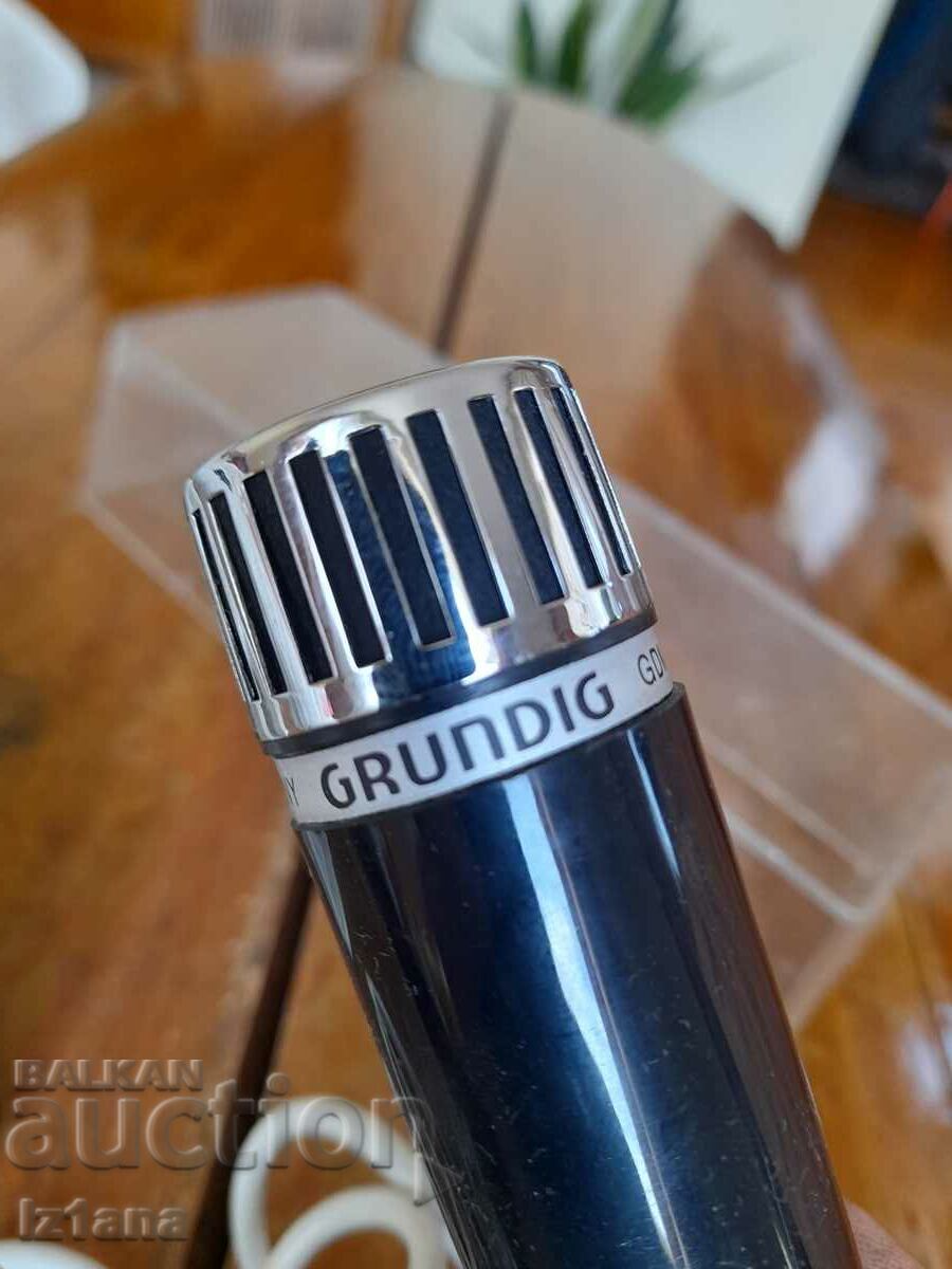Auction Old Grundig GDM 317 microphone Auction Old Grundig GDM 317 microphone