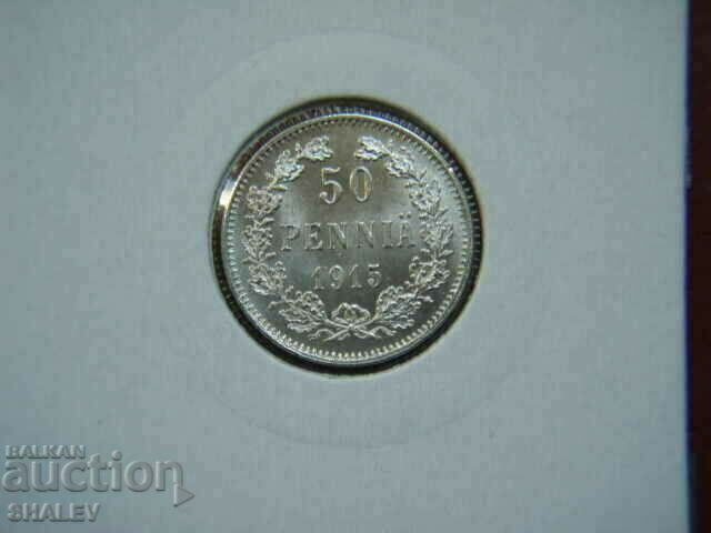 50 Pennia 1915 Finland (Финландия) /2/ - AU/Unc