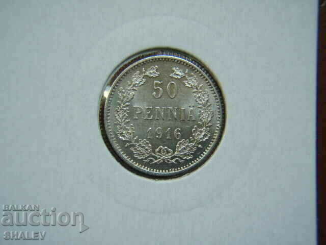 Delivery of 50 Pennia 1916 Finland /2/ - AU/Unc Delivery of 50 Pennia 1916 Finland /2/ - AU/Unc