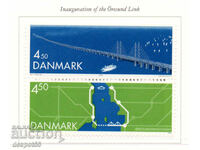 2000. Danemarca. Podul Øresund - legătura dintre Danemarca și Suedia