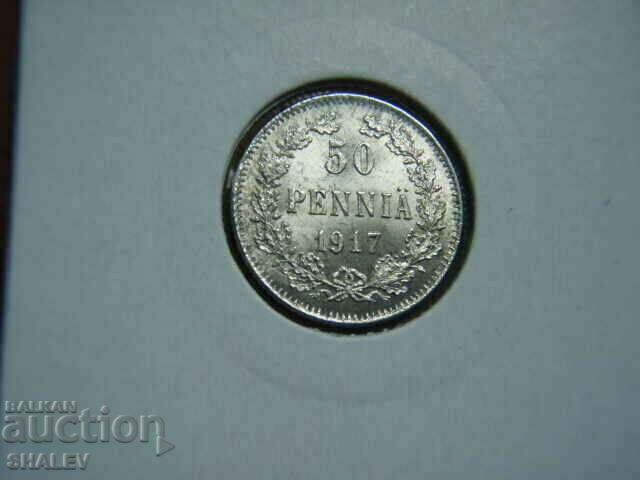 Delivery of 50 Pennia 1917 Finland /1/ - AU/Unc Delivery of 50 Pennia 1917 Finland /1/ - AU/Unc