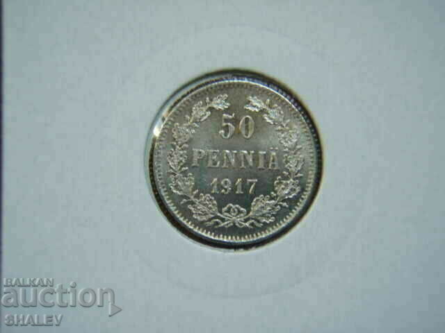 Delivery of 50 Pennia 1917 Finland /3/ - AU/Unc Delivery of 50 Pennia 1917 Finland /3/ - AU/Unc