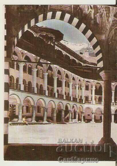 Card Bulgaria Mănăstirea Rila aripa Alex*