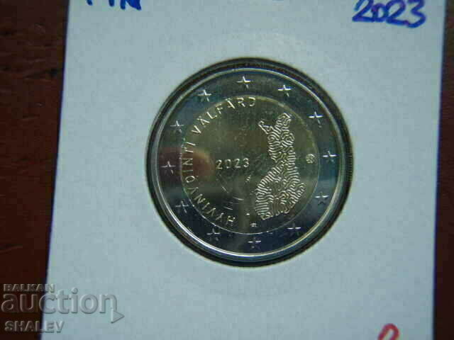 2 euro 2023 Finland "Social" / Finland - Unc (2 euro) with price 20.89 BGN | € 10.68