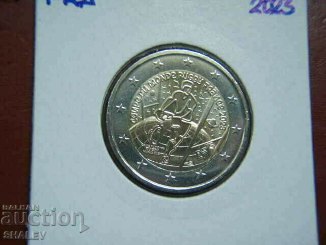 2 Euro 2023 France "Rugby" / France (2) - Unc (2 Euro) with price 9.89 BGN | € 5.06