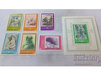 Ταχυδρομικό μπλοκ και γραμματόσημα NRB National Art Gallery