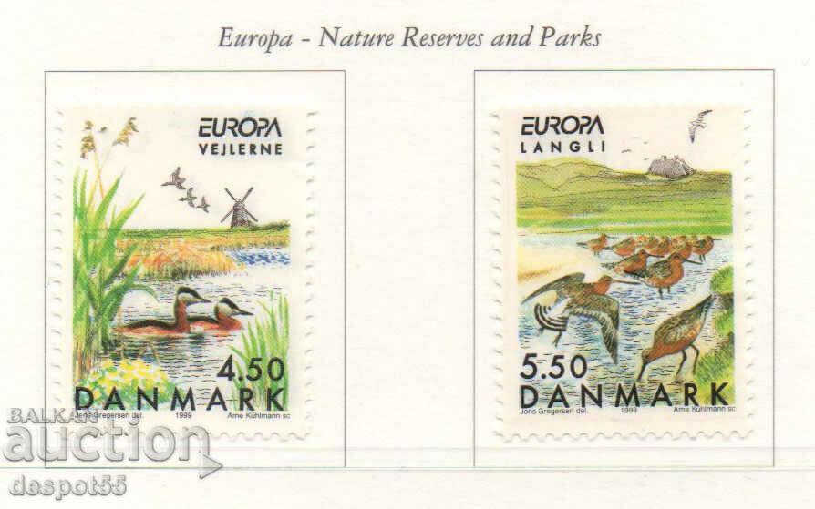 1999. Denmark. EUROPE - Nature reserves and parks.