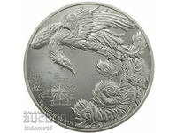 Сребърна монета Черната птица  - четримата пазители - 2023