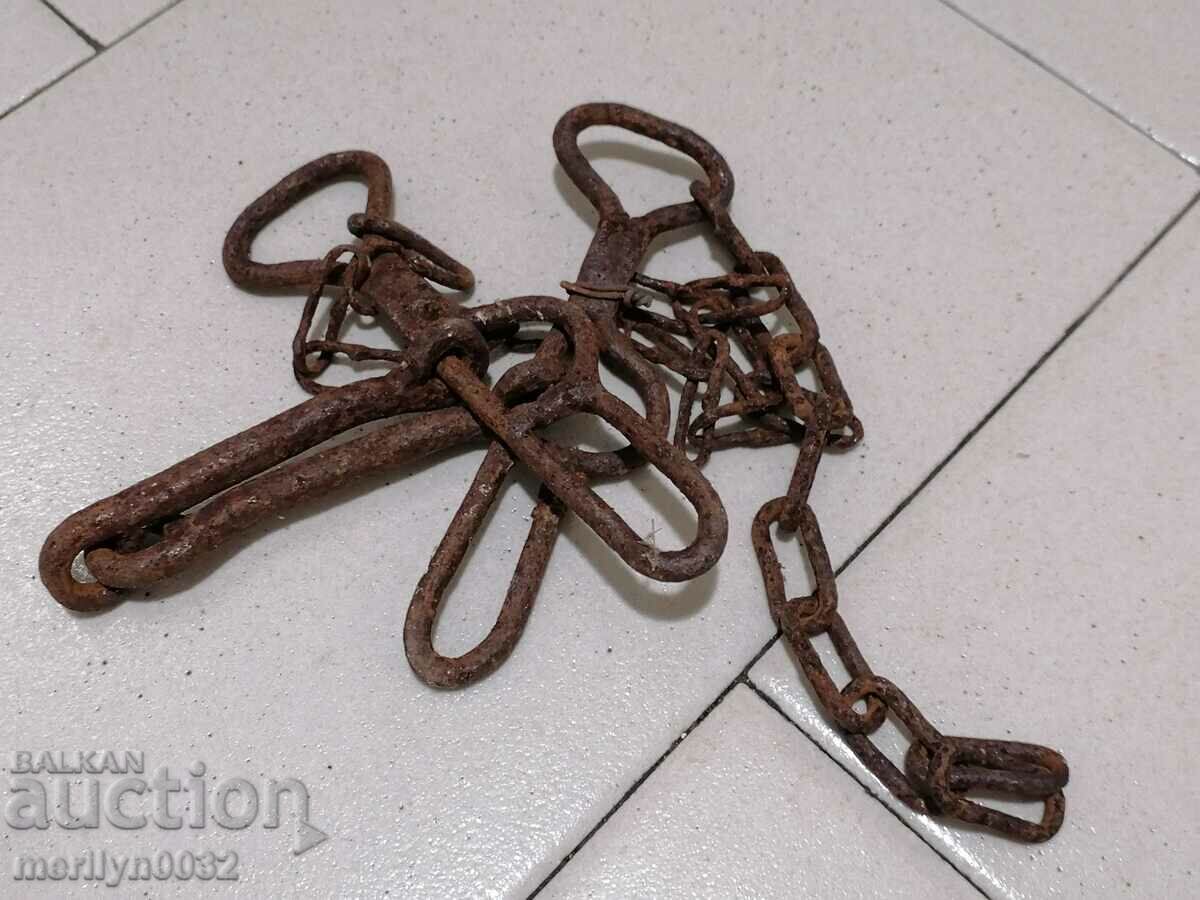 Hand forged horse bridle, wrought iron - 7