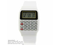 New watches with calculator for kids and school white students