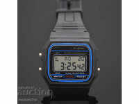 New electronic watch with a classic retro classic shape