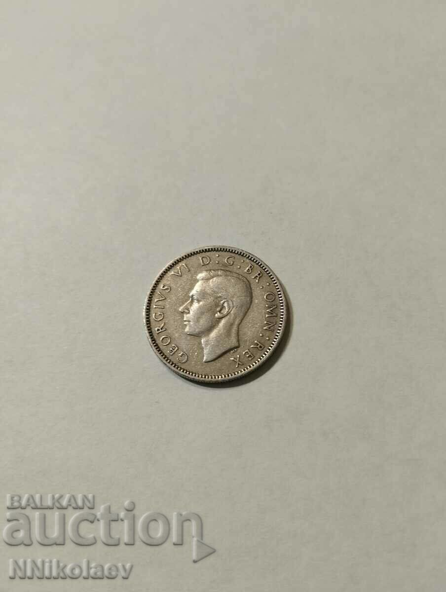 Auction 1 Shilling 1948 Great Britain Auction 1 Shilling 1948 Great Britain