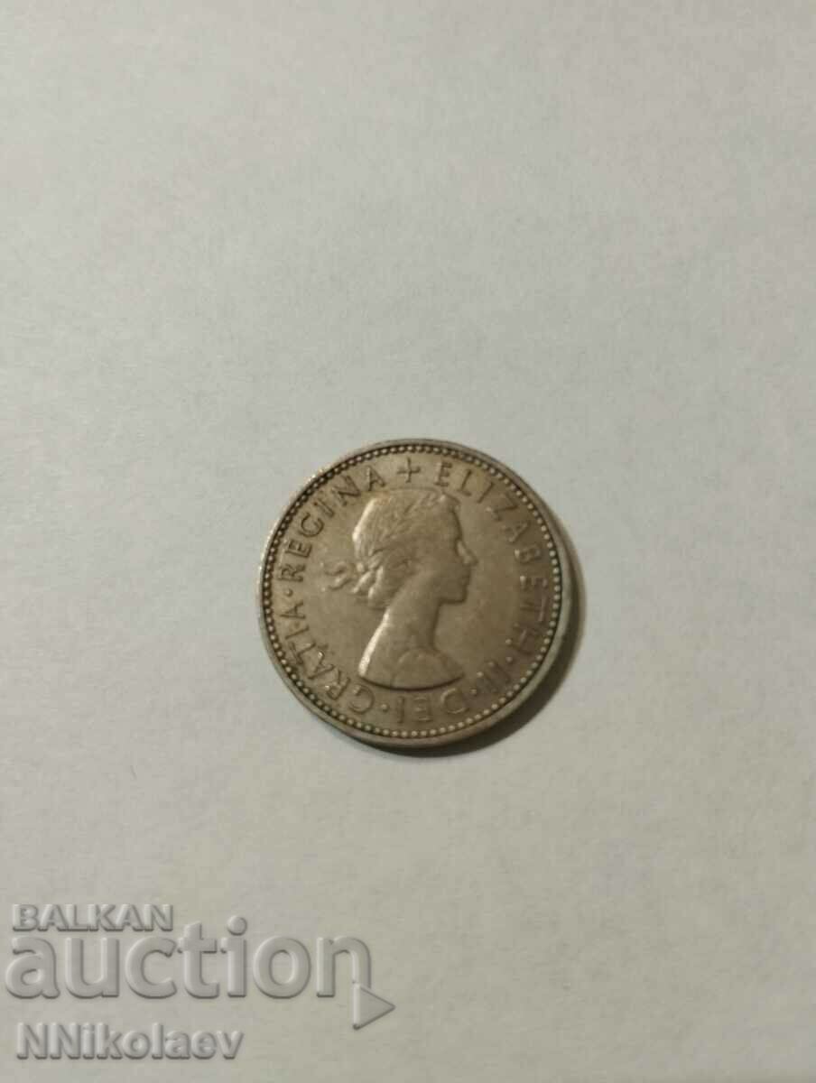 Auction 1 Shilling 1957 Great Britain Auction 1 Shilling 1957 Great Britain