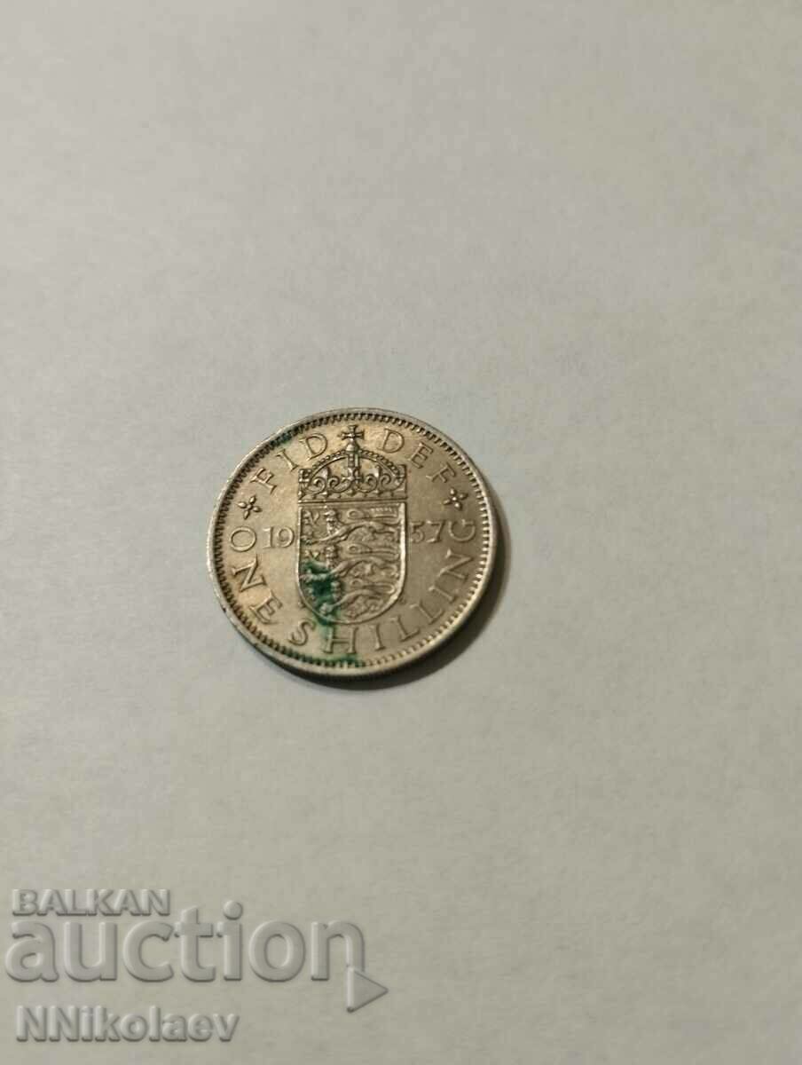 1 Shilling 1957 Great Britain