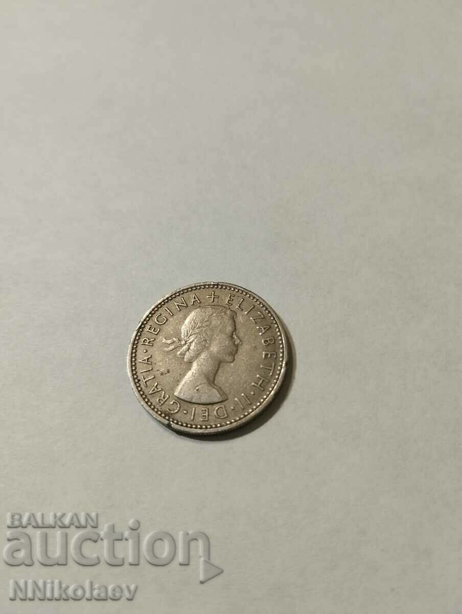 Auction 1 Shilling 1961 Great Britain Auction 1 Shilling 1961 Great Britain