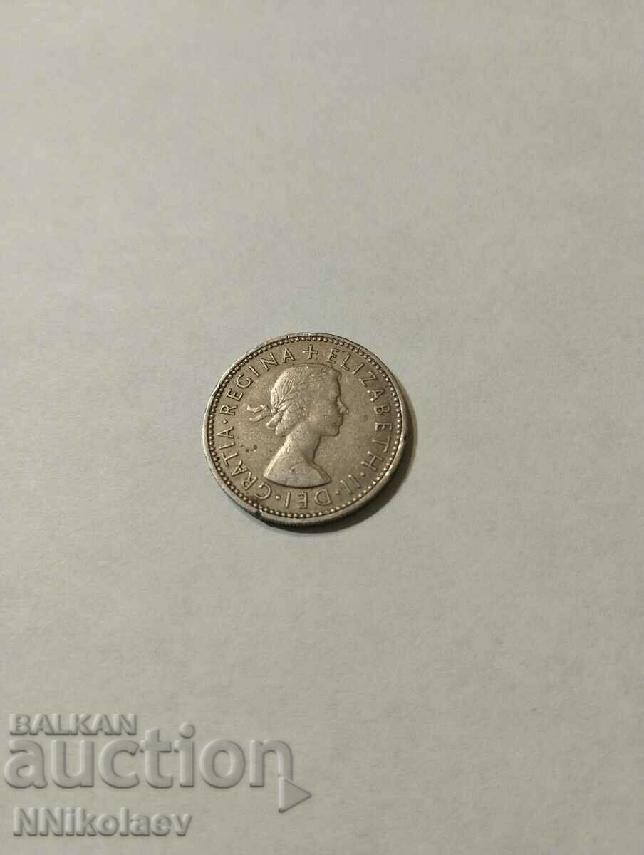 Delivery of 1 Shilling 1961 Great Britain Delivery of 1 Shilling 1961 Great Britain