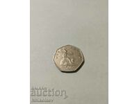 Great Britain 50 pence 1999