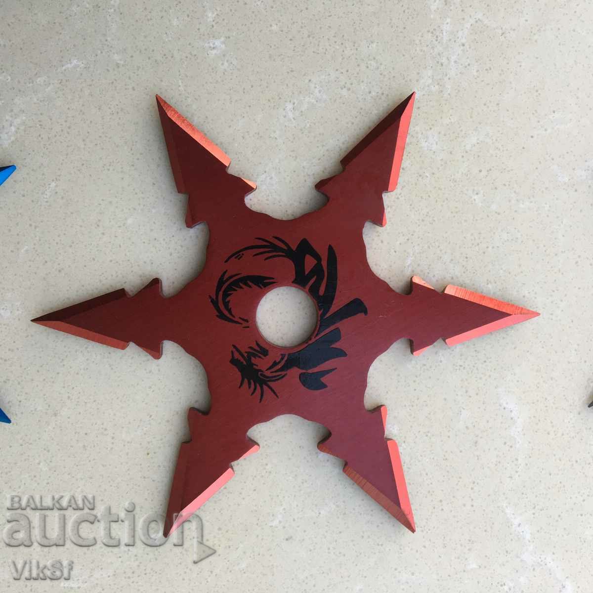 Auction SHAKENS (BATTLE STARS) - set of 3 pcs Auction SHAKENS (BATTLE STARS) - set of 3 pcs