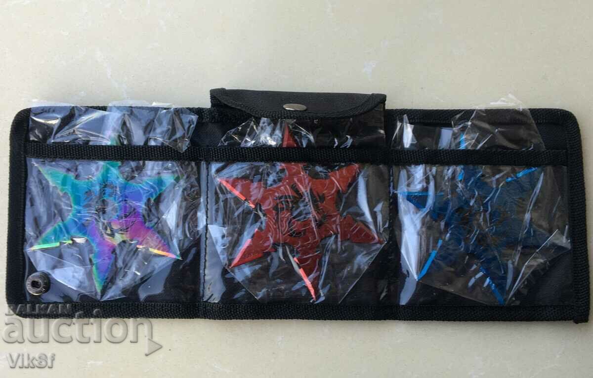 SHAKENS (BATTLE STARS) - set of 3 pcs - 5 SHAKENS (BATTLE STARS) - set of 3 pcs - 5