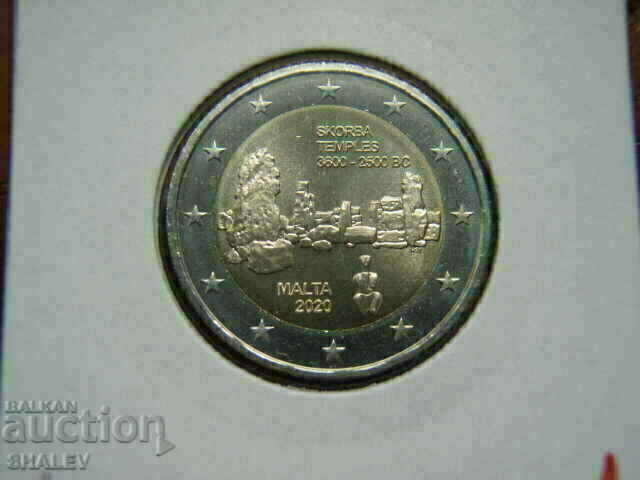 Аукцион 2 euro 2020 Malta "Skorba" (1) /Малта/ - Unc (2 евро)