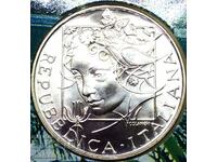 500 lira 1992 Italy "Flora and Fauna" silver