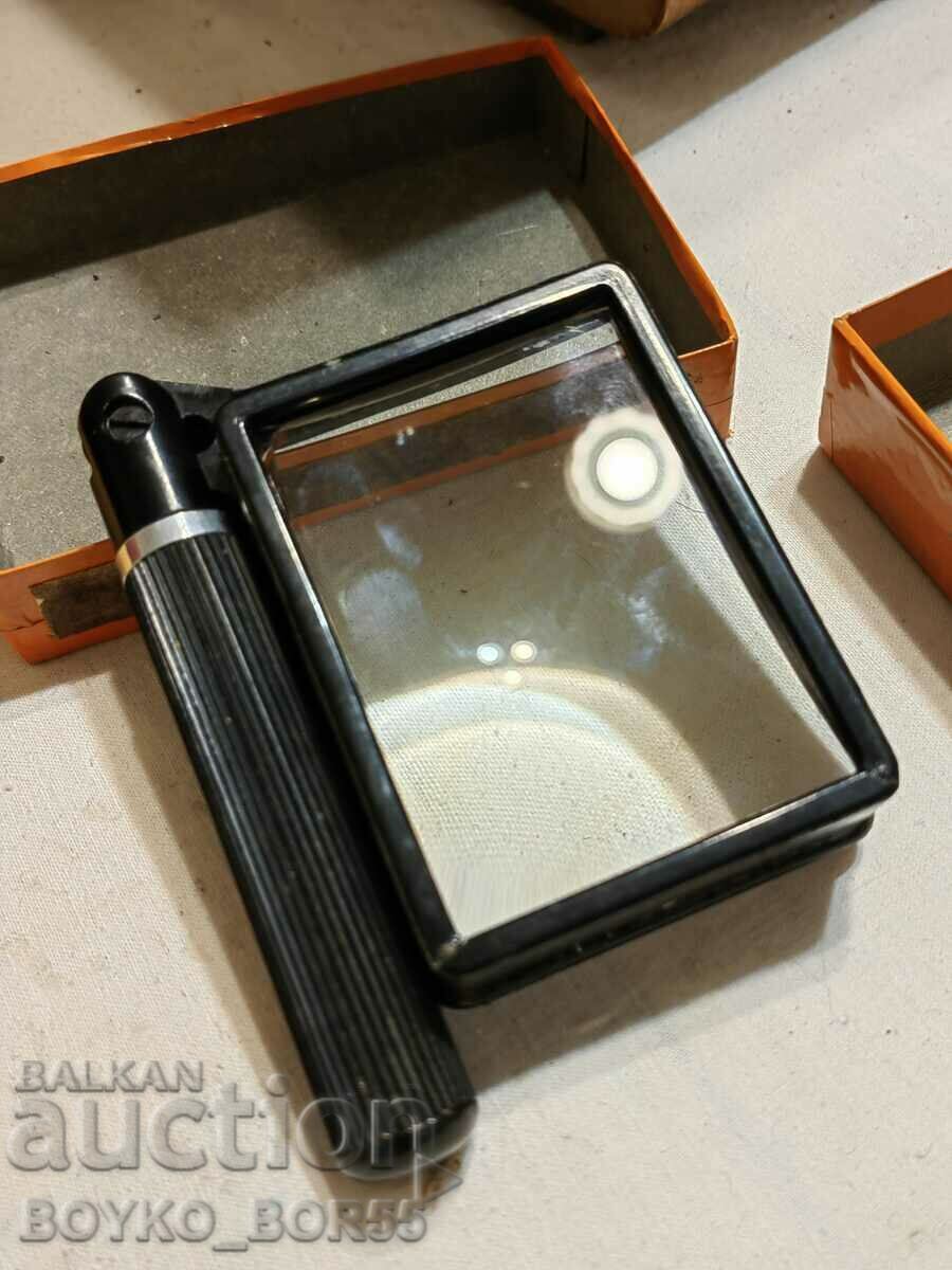 VINTAGE German Bakelite Magnifier Mautner Dresden Folding Handle - 7 VINTAGE German Bakelite Magnifier Mautner Dresden Folding Handle - 7