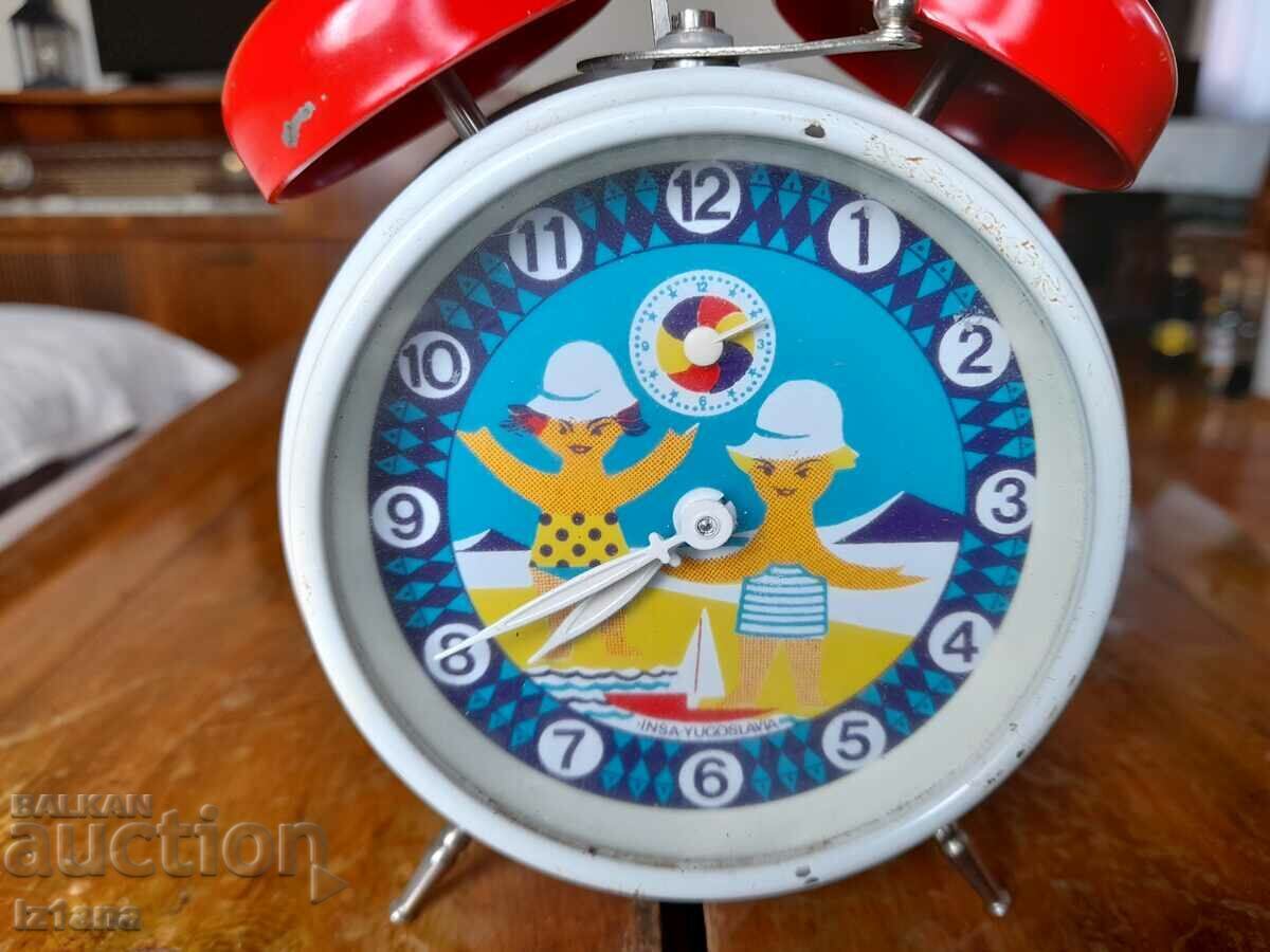 Παλιό ρολόι, ξυπνητήρι Insa με τιμή 55.00 BGN | € 28.12 Παλιό ρολόι, ξυπνητήρι Insa με τιμή 55.00 BGN | € 28.12