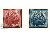 1949. Suriname. 75th Anniversary of U.P.U.