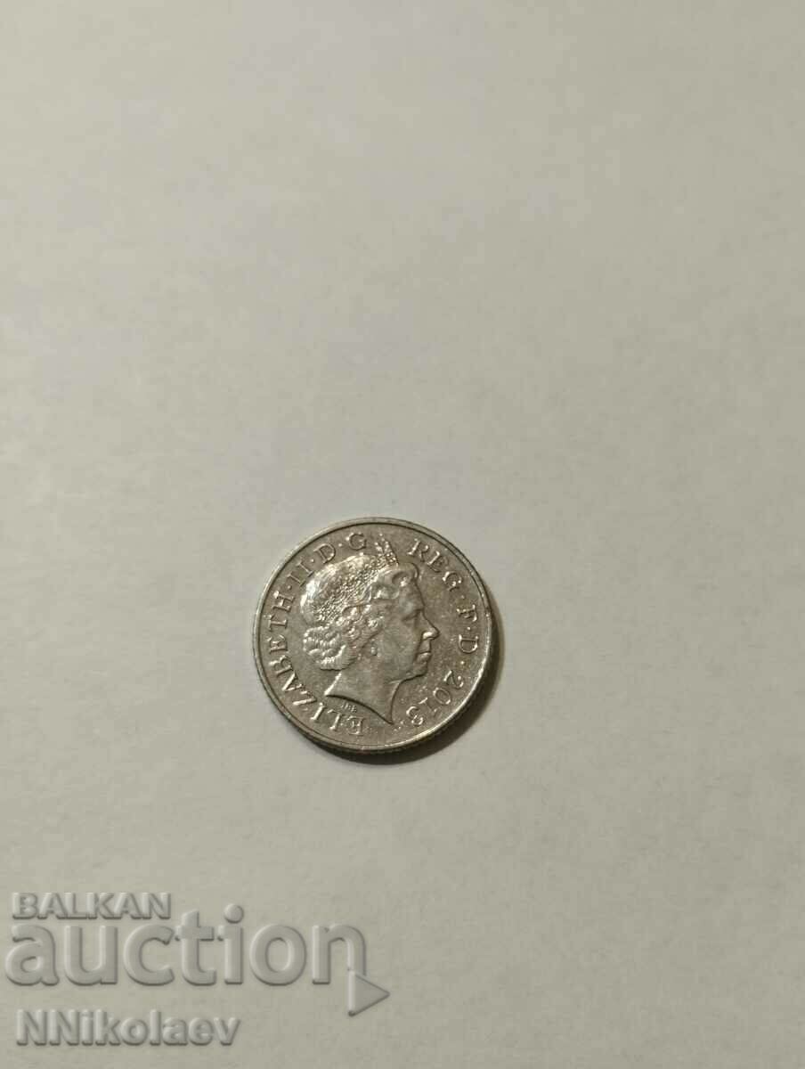 Παράδοση Μεγάλη Βρετανία 10 πένες 2013 Παράδοση Μεγάλη Βρετανία 10 πένες 2013