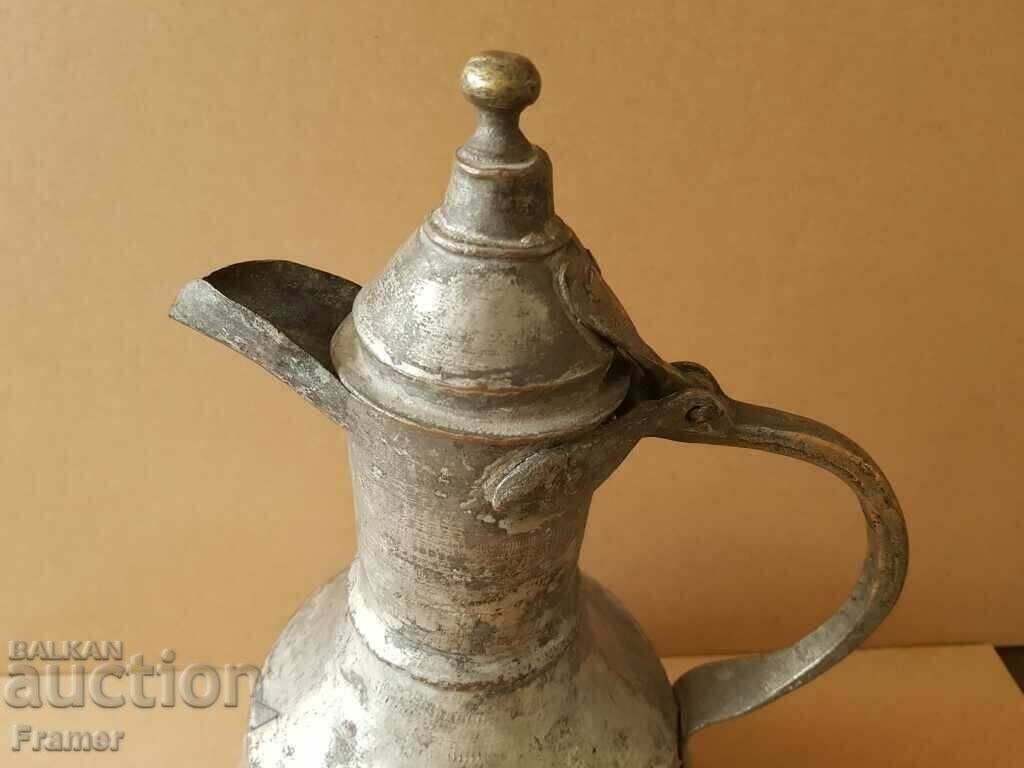 Unique Renaissance jug 19th century GYM Ibrik tas sahan blue - 5