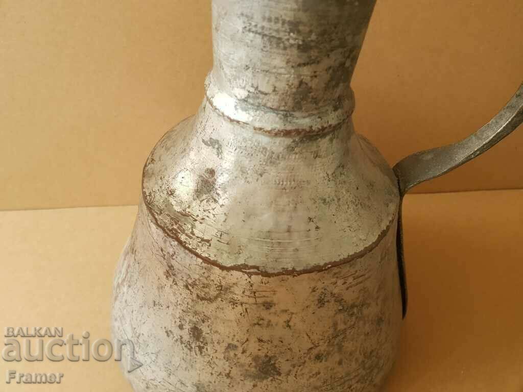 Unique Renaissance jug 19th century GYM Ibrik tas sahan blue - 6