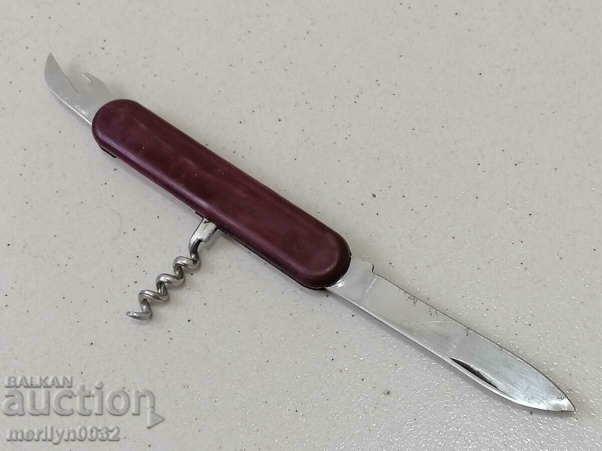 Pocket knife, foot, corkscrew knife