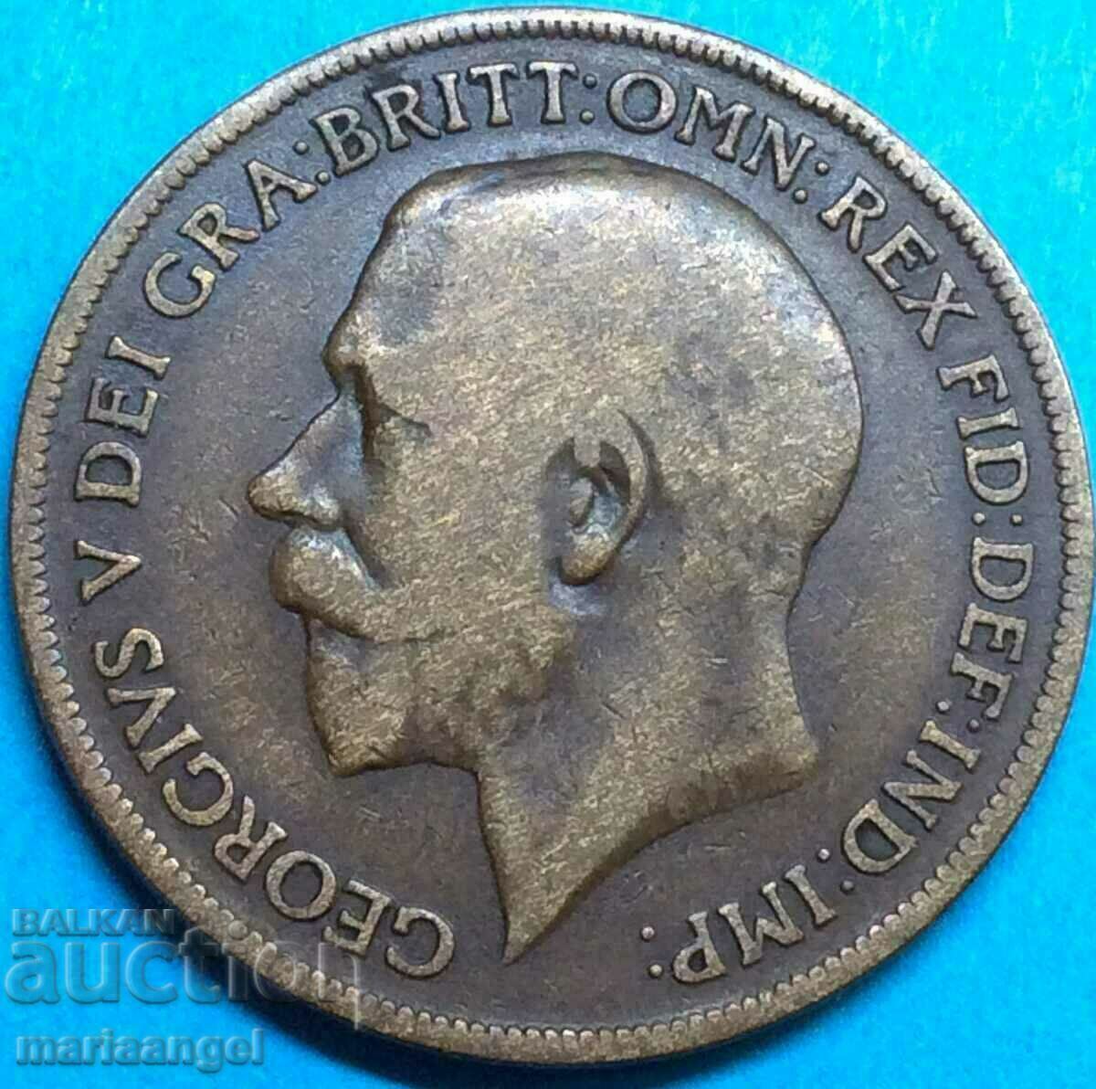 Marea Britanie 1 penny 1919 30mm
