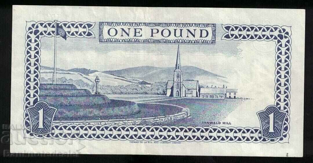 Insula Man 1 Pound 1983 Pick 40c Ref AA157790 cu preț 8.00 BGN | € 4.09