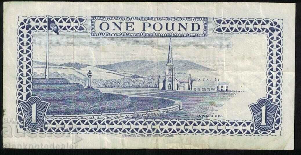 Isle of Man 1 Pound 1983 Pick 40c Ref AA163561 with price 6.00 BGN | € 3.07 Isle of Man 1 Pound 1983 Pick 40c Ref AA163561 with price 6.00 BGN | € 3.07