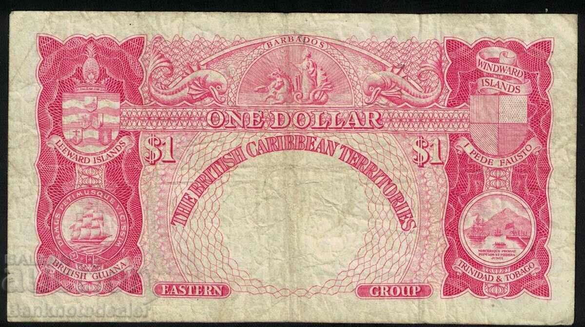 Εδάφη Βρετανικής Καραϊβικής 1 Δολάριο 1964 Επιλογή 7 Αναφ. 2795 με τιμή 135.00 BGN | € 69.02 Εδάφη Βρετανικής Καραϊβικής 1 Δολάριο 1964 Επιλογή 7 Αναφ. 2795 με τιμή 135.00 BGN | € 69.02