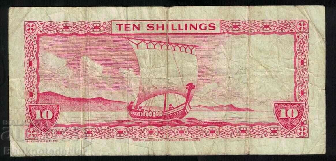 Isle of Man 10 Shillings 1961 Pick 24a Ref 7981 with price 60.00 BGN | € 30.68 Isle of Man 10 Shillings 1961 Pick 24a Ref 7981 with price 60.00 BGN | € 30.68