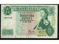 Mauritius 25 Rupees 1967 Pick 32c Ref 0904