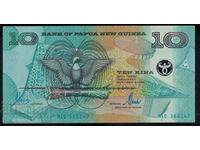 Papua Noua Guineea 10 kina 2000 Pick 26a Ref 0247