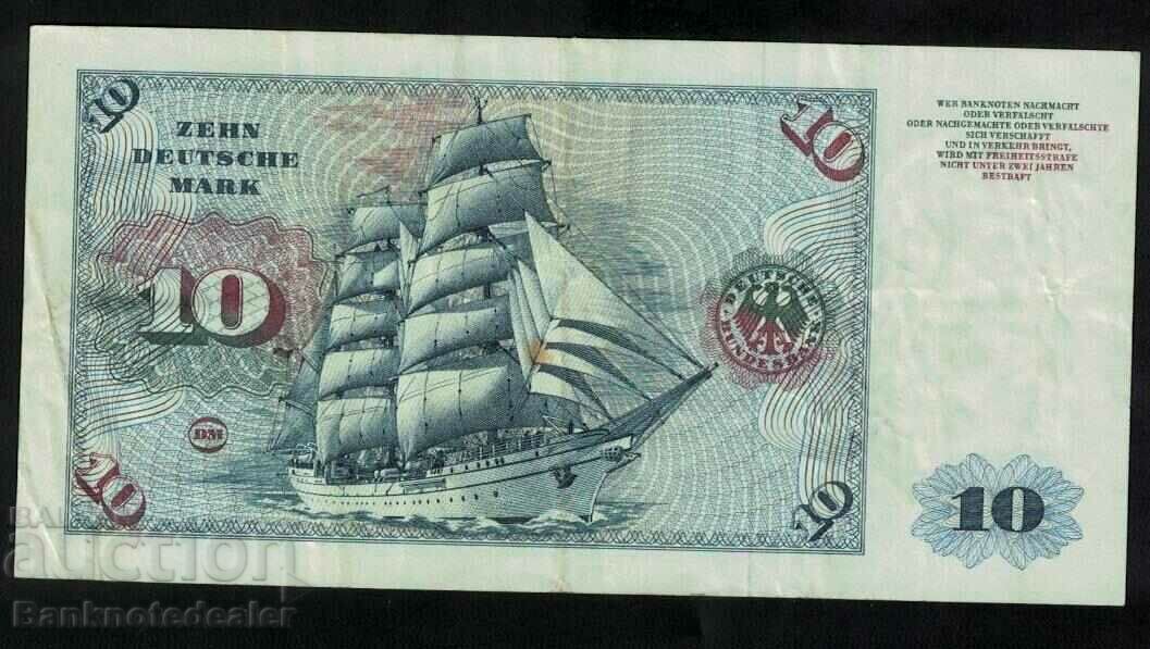 Germany 10 Mark 1970 Pick 31a Ref 3828w with price 28.00 BGN | € 14.32