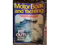 Revista veche. Barci cu motor/yacht-uri. anul 1979