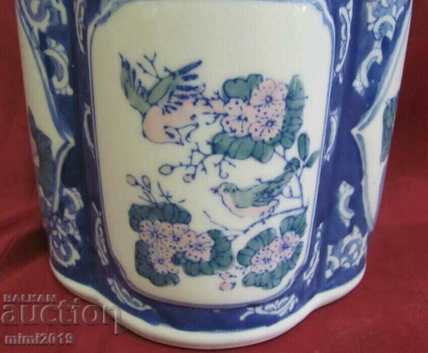 Porcelain bowl with lid for spices - 6