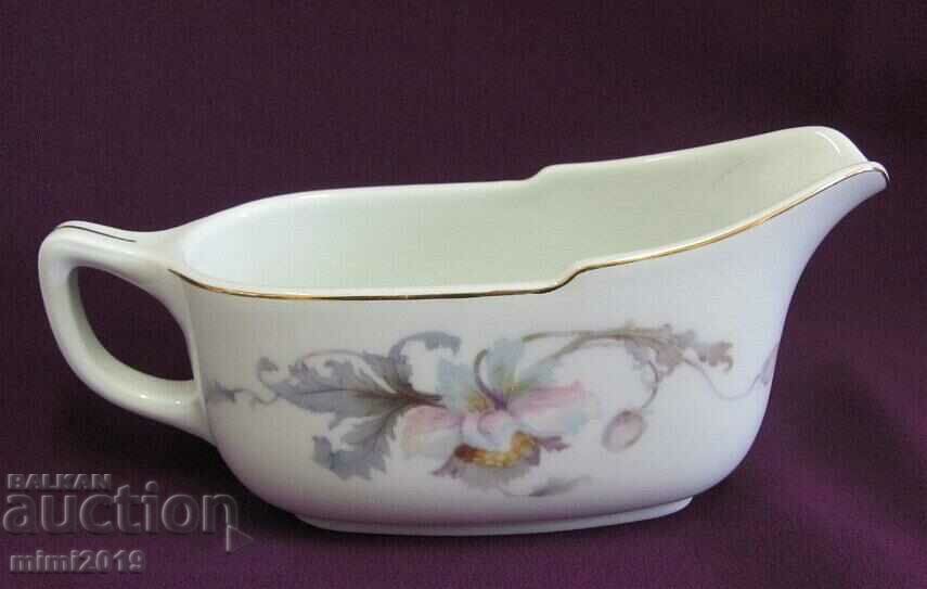 Auction Porcelain Saucer - Epiag - Czechoslovakia marked Auction Porcelain Saucer - Epiag - Czechoslovakia marked