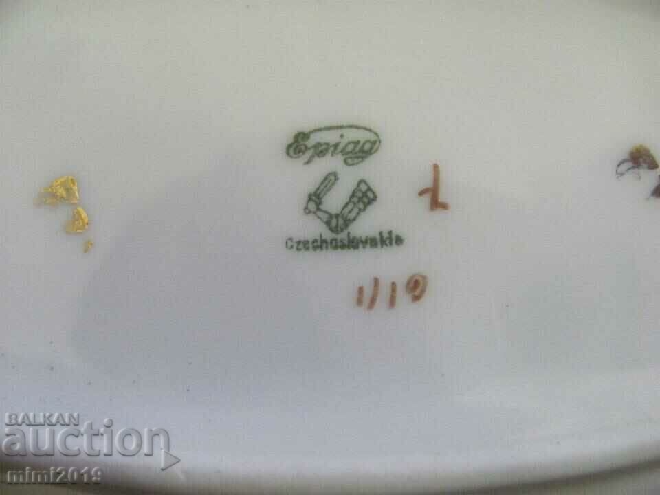 Porcelain Saucer - Epiag - Czechoslovakia marked - 7 Porcelain Saucer - Epiag - Czechoslovakia marked - 7